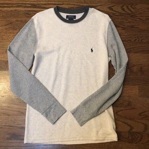 Polo long sleeve thermal shirt